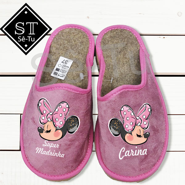 Chinelos Super Madrinha Minnie